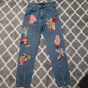 ZARA high waisted jeans sizs 00
